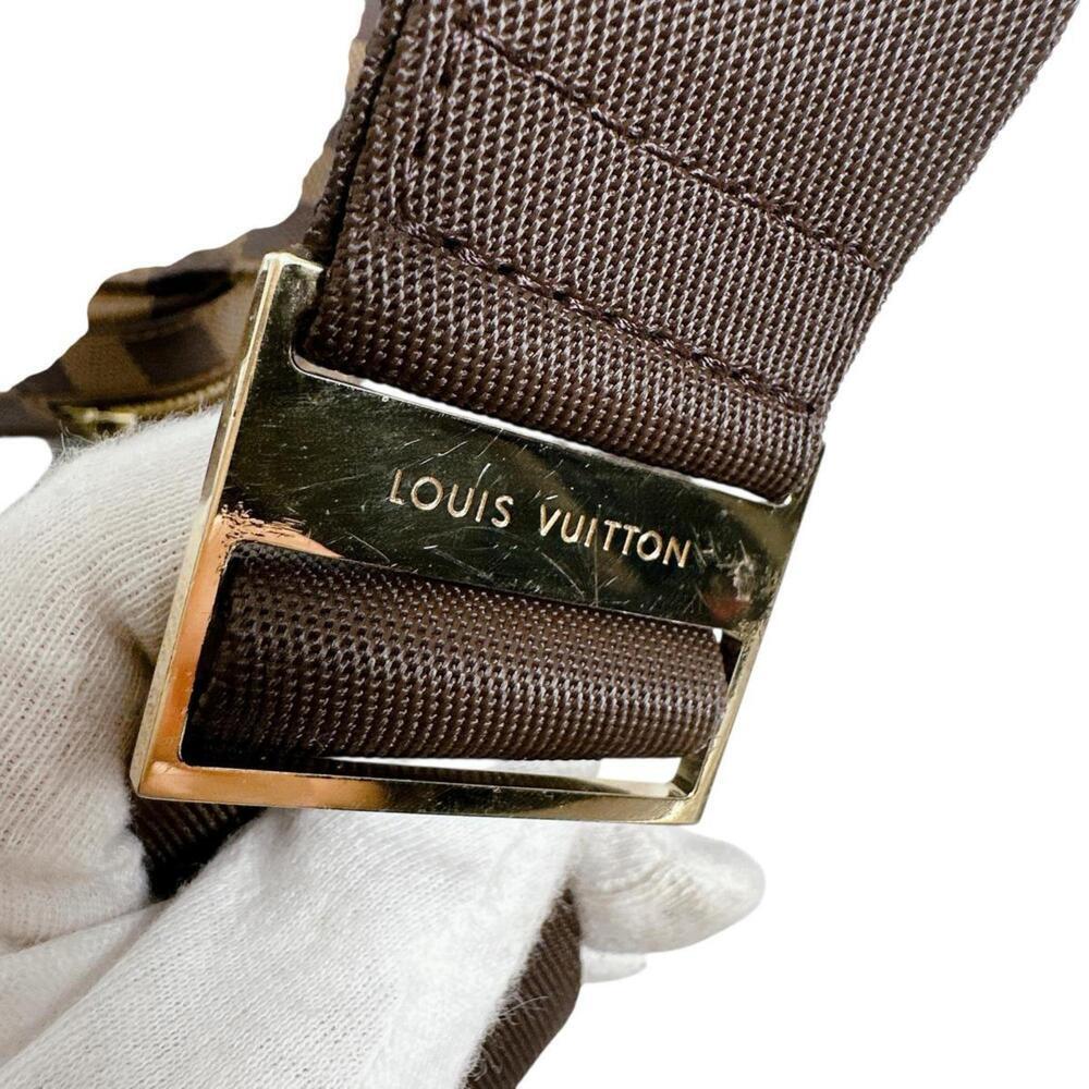 LOUIS VUITTON Authentic Brown Damier Canvas Fanny Pack - Picture 12 of 14